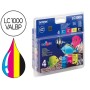 Tinteiro Brother Lc-1000 Pack Preto/Cian/Magenta E Amarelo