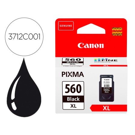 Tinteiro Canon 560 Xl Pixma Ts5350 / Ts5351 / Ts5352 / Ts5353 Preto 4000 Paginas