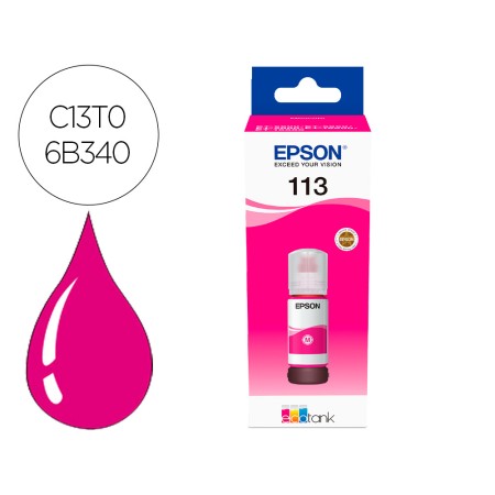 Tinteiro Epson Ecotank 113 Series Magenta