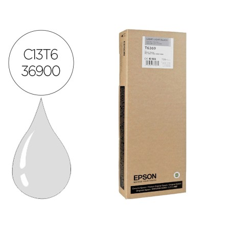 Tinteiro Epson Gf Stylus Photo 7900/9900 Cinza Claro Alta Capacidade