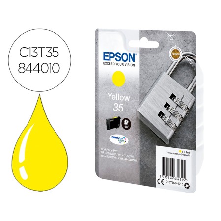 Tinteiro Epson Singlepack Amarelo 35 Durabrite Ultra Ink