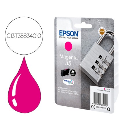 Tinteiro Epson Singlepack Magenta 35 Durabrite Ultra Ink