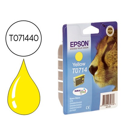 Tinteiro Epson T071440 Amarelo