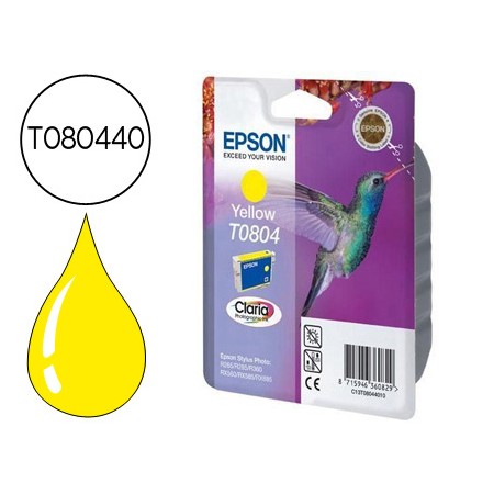 Tinteiro Epson T080440 Amarelo