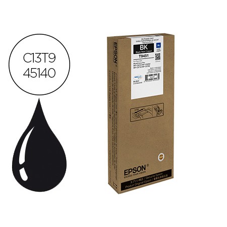 Tinteiro Epson T945 Workforce Pro Wf C5210Dw / C5290Dw / C5710Dwf / C5790Dwf Preto 5000 Pag