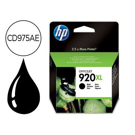 Tinteiro Hp 920Xl Preto 1200Pag Officejet/920/6500