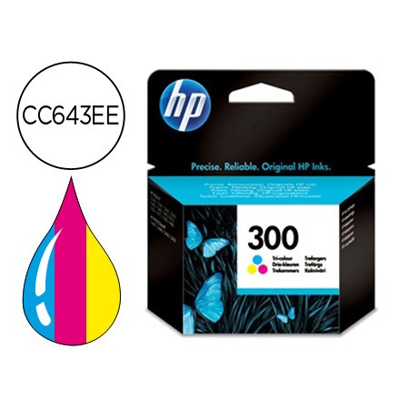 Tinteiro Hp Cc643Ee 300 Tricolor