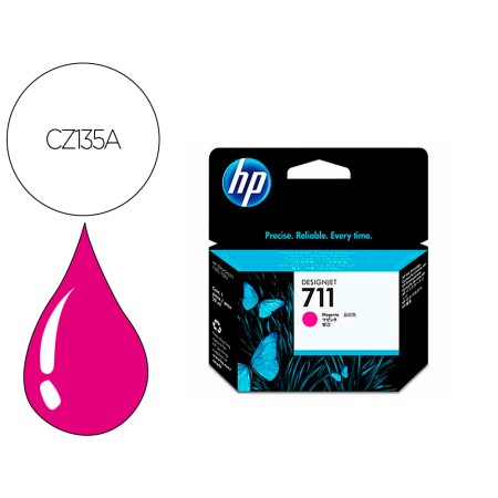 Tinteiro Hp Designjet T120/T520 Magenta N 711 Pack 3/1000 Paginas