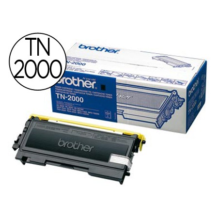 Toner Brother Tn-2000 Preto