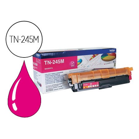 Toner Brother Tn-245M Hl3140Cw/3150Cdw/3170Cdw Dcp9020Cdw Mfc9140Cdn/9330Cdw/9340Cdw Magenta -2200 Pag