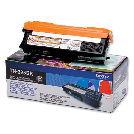 Toner Brother Tn-325Bk Preto -4,000Pag Hl-4140Cn Hl-4150Cdn Hl-4570Cdw Dcp-9055Cdn Dcp-9270Cdw