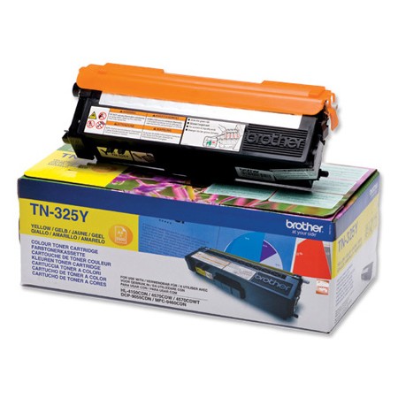 Toner Brother Tn-325E Amarelo -3,500Pag Hl-4140Cn Hl-4150Cdn Hl-4570Cdw Dcp-9055Cdn Dcp-9270Cdw