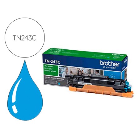 Toner Brother Tn243C Dcp-L3510Cdw / Hl- L3270Cdw / Mfc-L3710Cw Cian 1000 Paginas