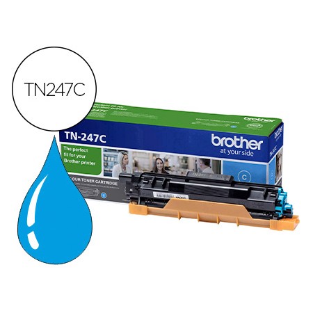 Toner Brother Tn247C Dcp-L3510Cdw / Hl-L3270Cdw / Mfc-L3710Cw Cian 2300 Paginas