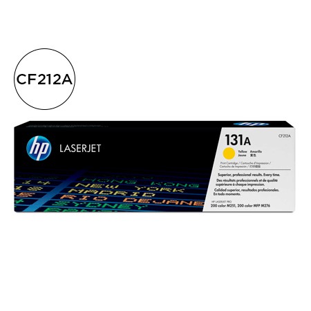 Toner Hp 131A Laserjet M251/M276 Amarelo 1800 Pag