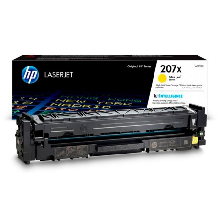 Toner Hp 207X Color Laserjet Pro M282Nw / M283Fdn / M283Fdw Amarelo 2.450 Paginas