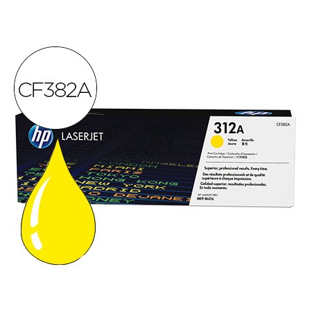 Toner Hp 312A Laserjet Pro Mfp M476 Amarelo -2.700 Pag