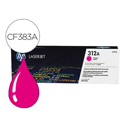 Toner Hp 312A Laserjet Pro Mfp M476 Magenta -2.700 Pag