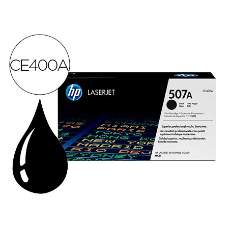 Toner Hp 507A Laserjet M551/M570/Pro 500 Preto 5500 Pag