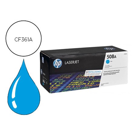 Toner Hp 508A Laserjet Enterprise M552/553/577 Cian 5.000 Pag