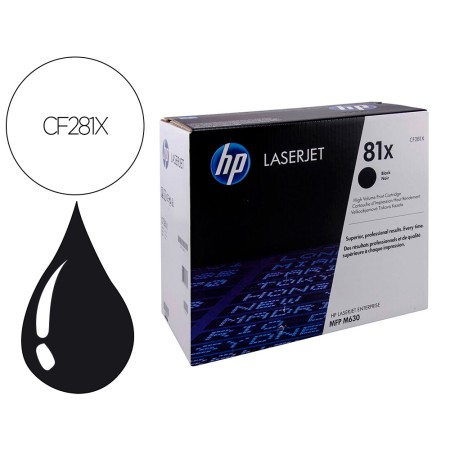 Toner Hp Cf281X Preto /15.000 Paginas/M605 M606 M630