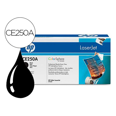 Toner Hp Laserjet Cor Cp3525 Preto 5.000 Pag