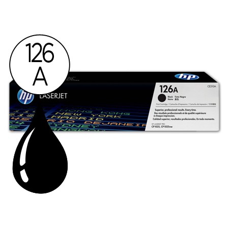 Toner Hp Laserjet Cp1025 Mfp M175A Ce310A Preto -1200 Pag