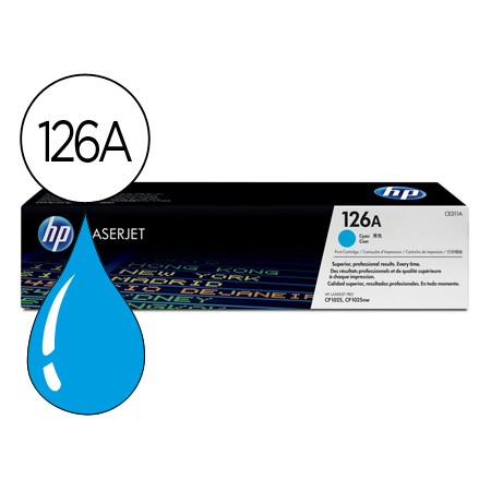 Toner Hp Laserjet Cp1025 Mfp M175A Ce311A Cian -1000 Pag