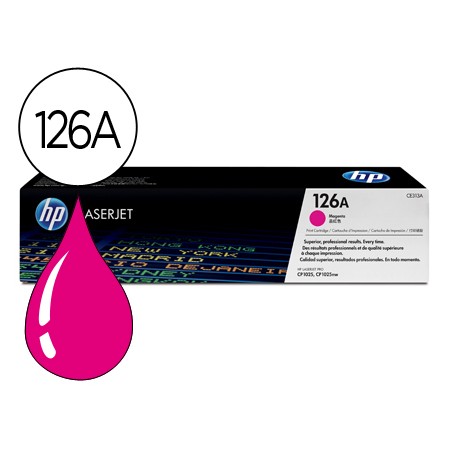 Toner Hp Laserjet Cp1025 Mfp M175A Ce313A Magenta -1000 Pag