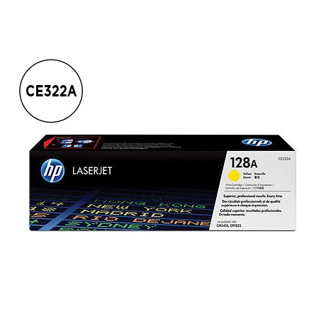 Toner Hp Laserjet Pro Cm1415 Cp1525 Amarelo -1.300 Pags