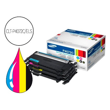 Toner Samsung Kit Cmyk Clp-320/325 Clx-3180/3185 Preto Magenta Cian Amarelo