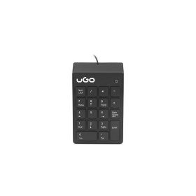 Teclado Numérico Externo Askia K140 USB - Preto - uGo Teclado Numérico Externo Askia K140 USB - Preto - uGo