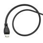 Cabo de Dados e Carregamento em Silicone USB-A / Lightning, Hoco X61 - Preto