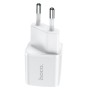 Carregador USB-C (PD) de 20W, Hoco N10 - Branco