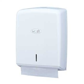 Dispensador Toalhas Mão Zig-Zag Branco 1unid. Dispensador Toalhas Mão Zig-Zag Branco 1unid.