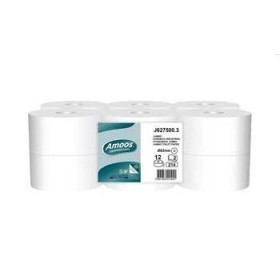Papel Higiénico Jumbo 2 Folhas 12x100M 12 Rolos Papel Higiénico Jumbo 2 Folhas 12x100M 12 Rolos