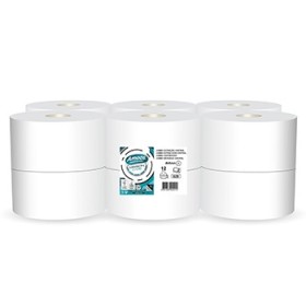 Papel Higiénico Jumbo 2 Folhas Estrela 12x180M 12 Rolos Papel Higiénico Jumbo 2 Folhas Estrela 12x180M 12 Rolos