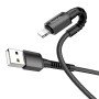 Cabo de Dados e Carregamento USB para Lightning, Hoco X71 Especial - Preto
