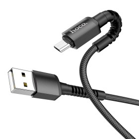 Cabo de Dados e Carregamento USB para Micro USB, Hoco X71 Especial - Preto Cabo de Dados e Carregamento USB para Micro USB, Hoco X71 Especial - Preto