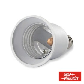 Casquilho Adaptador De E14 P/ E27