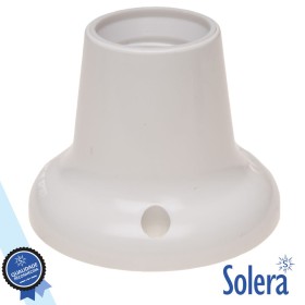 Casquilho P/ Lâmpada E27 Branco Solera