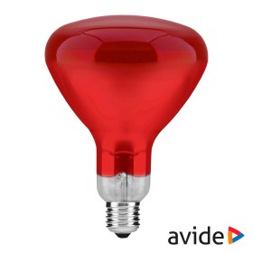 Lâmpada E27 100W Infravermelhos Vermelho Avide