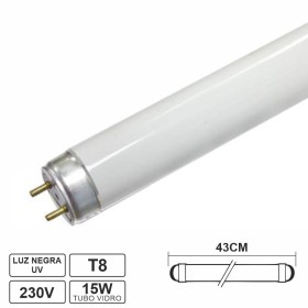 Lâmpada Tubular T8 15W 43Cm Fluorescente Uv P/ Matar Insetos