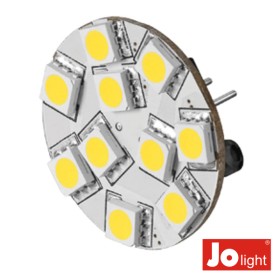 Lâmpada G4 2.2W 12V 10 Leds Branco Frio Jolight