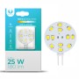 Lâmpada G4 2W 12V Redonda 4500K 180Lm