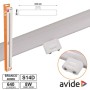 Lâmpada Tubular 8W 50Cm Leds S14D 4000K 640Lm Avide