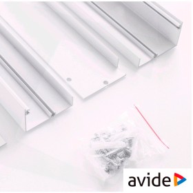 Armação Metal P/ Montar Painel Led Superfície 60X60Cm Avide