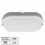 Painel Led Oval Aplique 12W 180Mm 900Lm Branco Natural