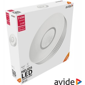 Aplique Led Redondo Teto 24W 380Mm 4000K 2100Lm Avide