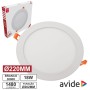 Painel Leds Redondo 18W 220Mm 3000K 1480Lm Avide